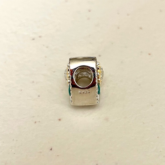 Sunflower Heart Bracelet Charm - Picture 3 of 4